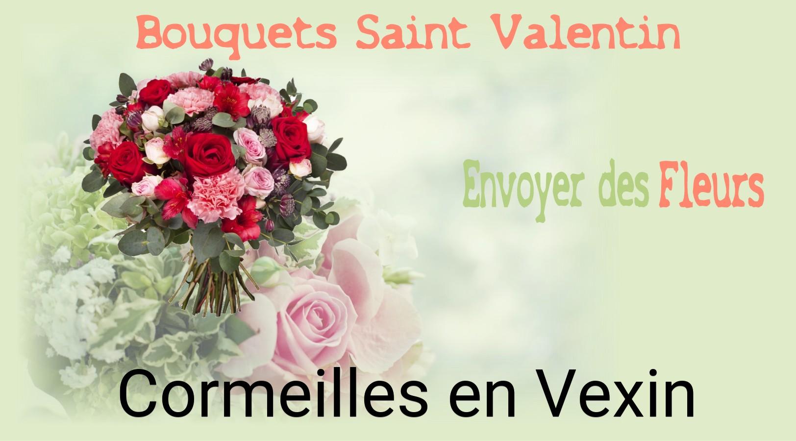 Roses de Saint-Valentin livrées à Cormeilles-en-Vexin